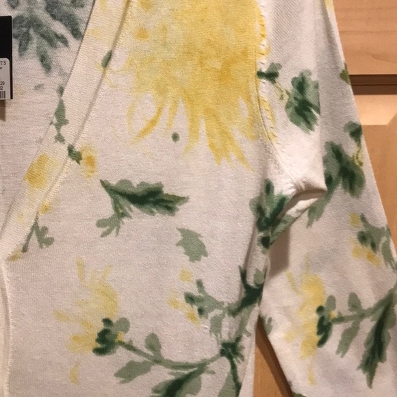 New Talbots Silk Sweater Cardigan - Picture 2 of 7